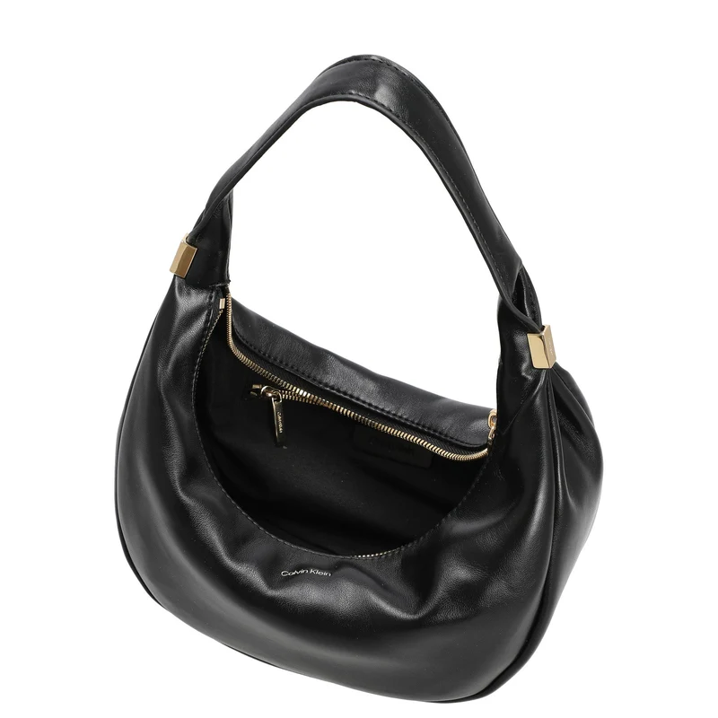 Calvin Klein Pinched Soft Crescent - Bolso de hombro L 35 cm (schwarz)