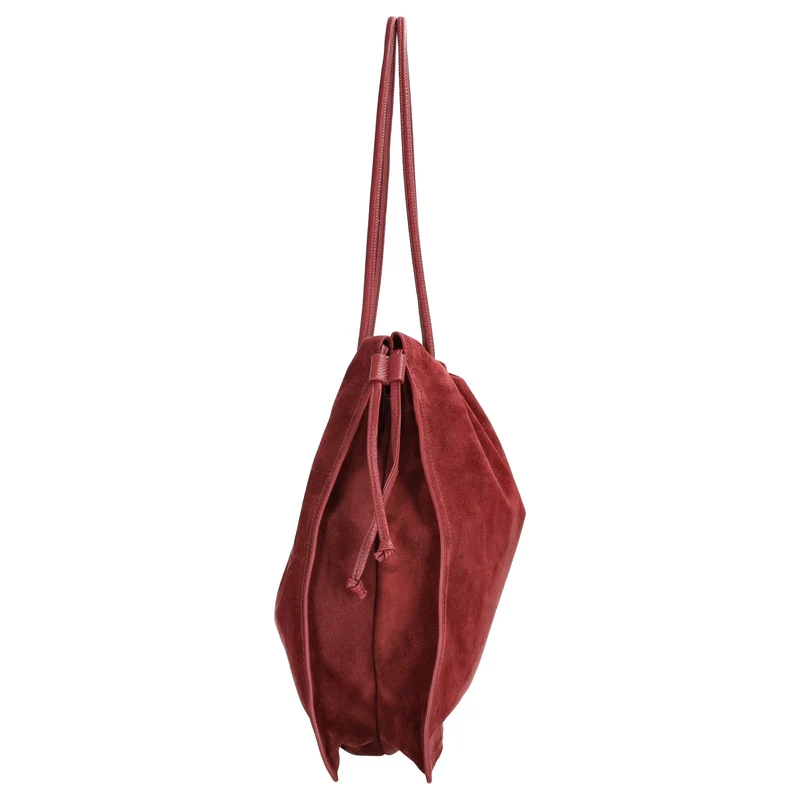 Coccinelle Dulse Suede - Bolso saco 40 cm (ribes)