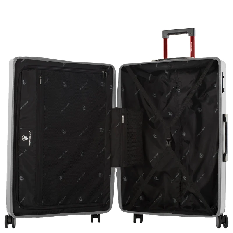 Heys SmartLuggage - Trolley de 4 ruedas L (silber)