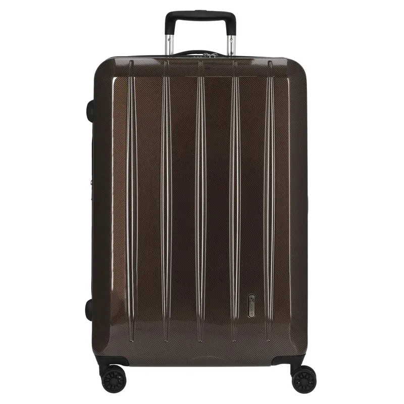 CHECK.IN London 2.0 Juego de trolley 3 piezas (carbon champagner)