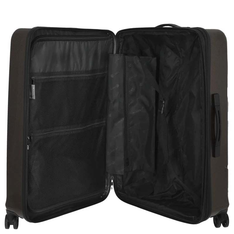 CHECK.IN London 2.0 Juego de trolley 3 piezas (carbon champagner)