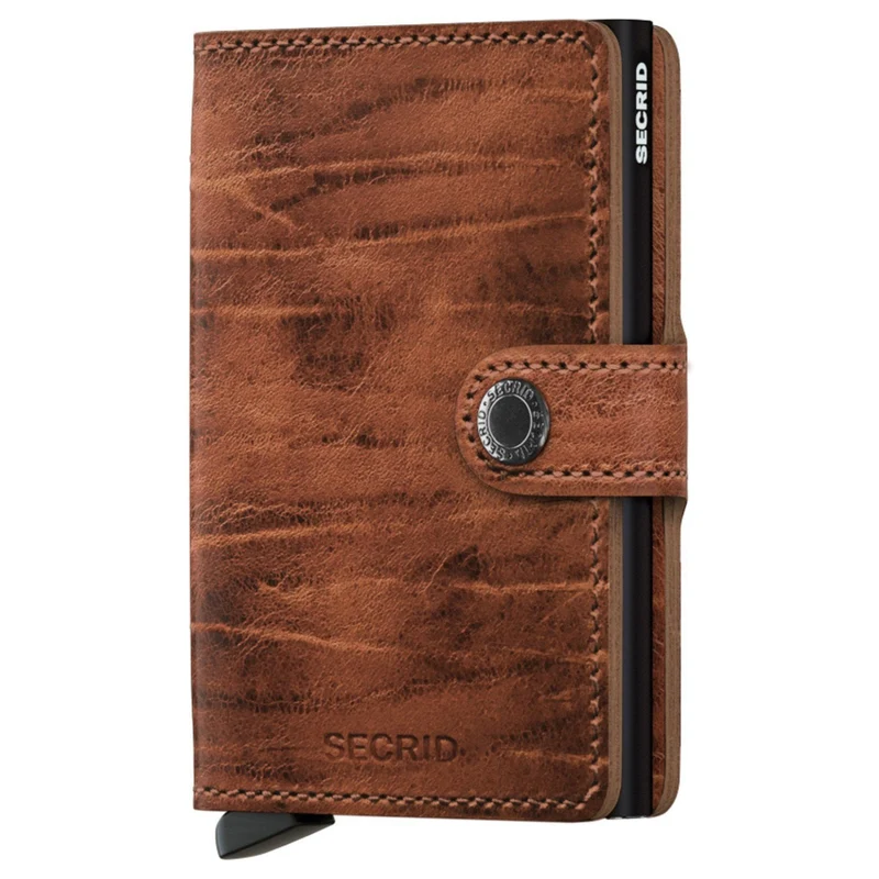 Secrid Dutch Martin Miniwallet - Cartera RFID 6.5 cm (whiskey)