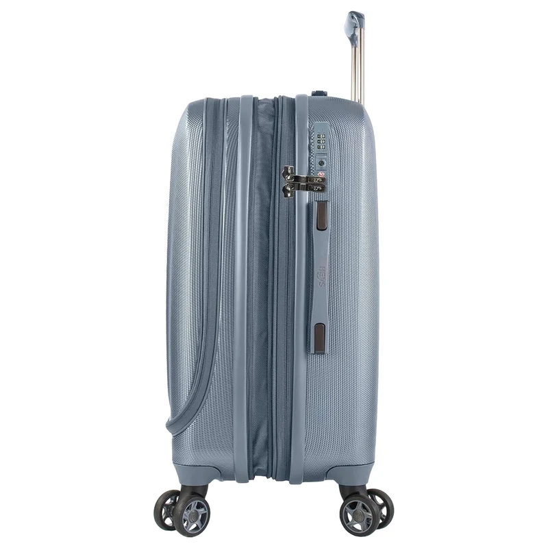 Heys Vantage Smart Access - Trolley de 4 ruedas M 66 cm expandible (slate blue)