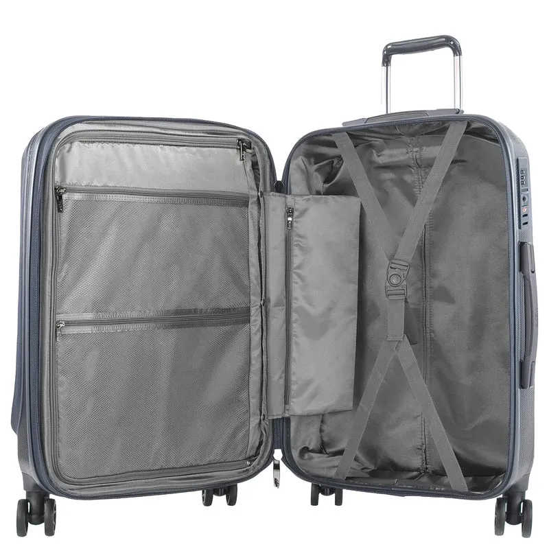 Heys Vantage Smart Access - Trolley de 4 ruedas M 66 cm expandible (slate blue)