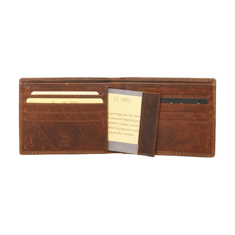 Cartera De Piel "Alton" J.L Piel