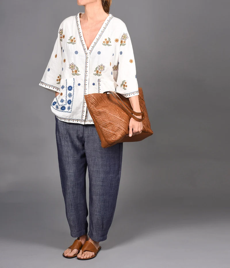 Shopper de piel THB Plait