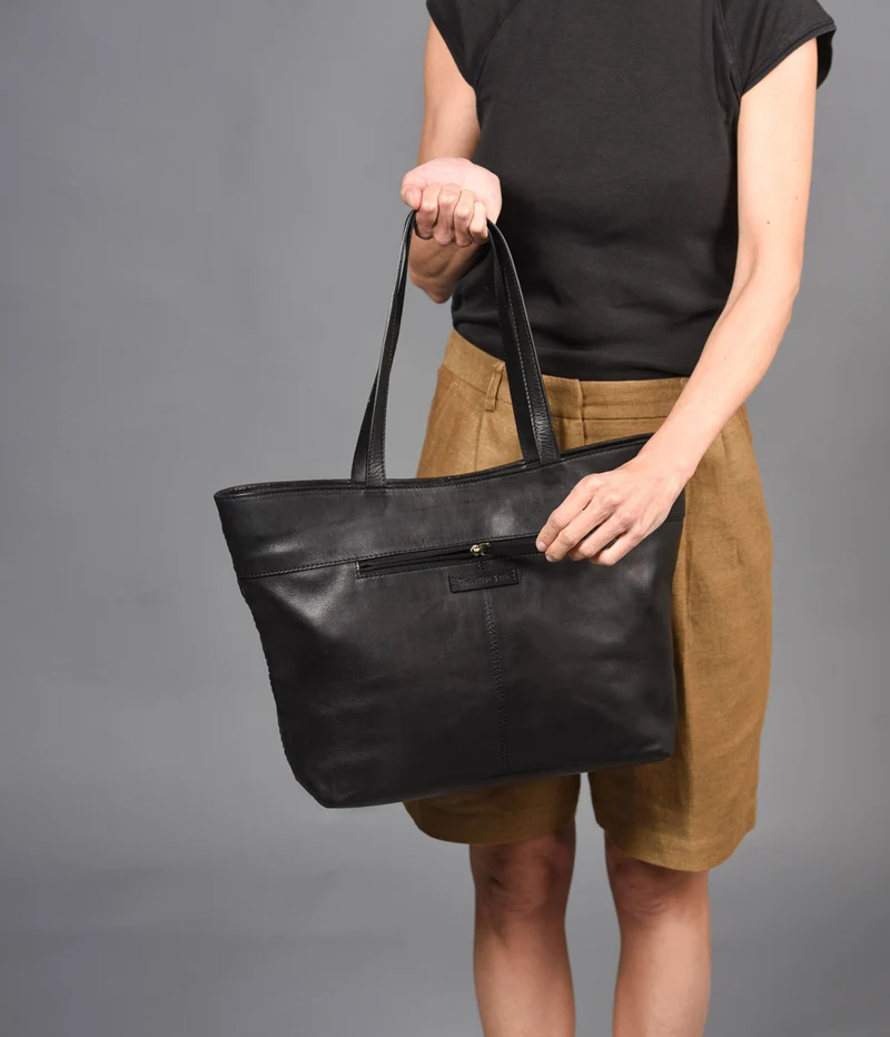 Shopper de piel THB Plait
