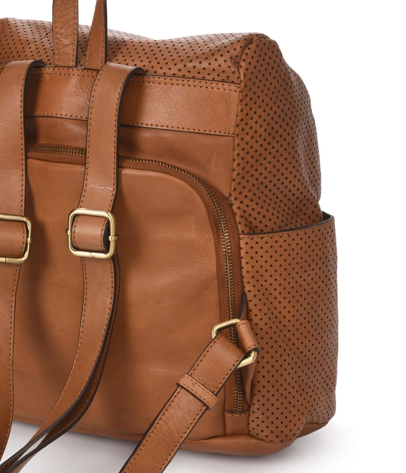 Mochila antirrobo de piel THB Hole
