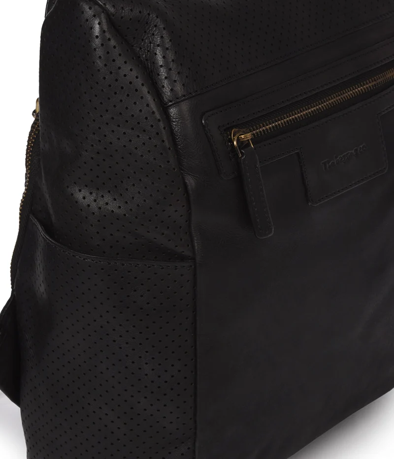 Mochila antirrobo de piel THB Hole