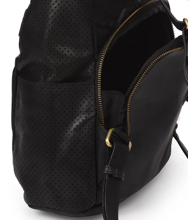Mochila antirrobo de piel THB Hole