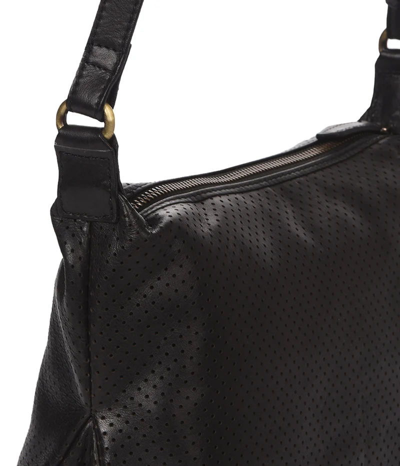 Bandolera grande de piel THB Hole