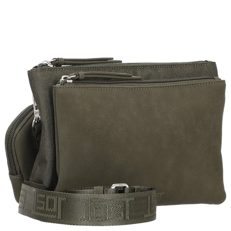 Jost Andoya - Bolso bandolera 26 cm (taupe)