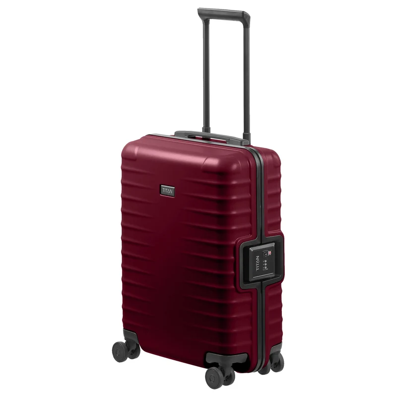 TITAN OVERSEAS - Trolley de cabina con 4 ruedas S 55/20 cm (emberwood grey)