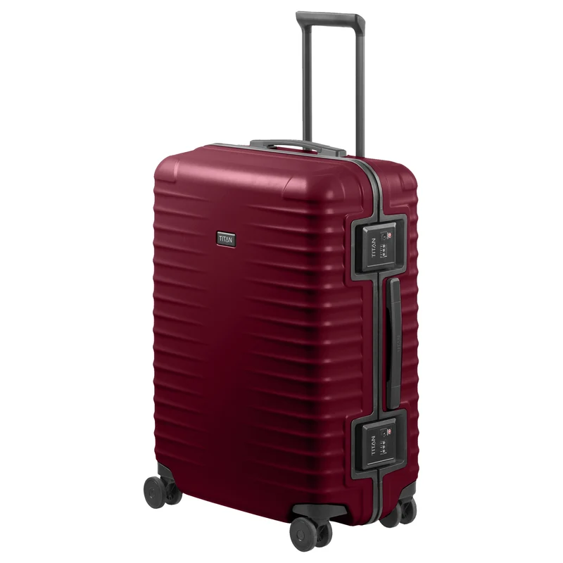 TITAN OVERSEAS - Trolley de 4 ruedas M+ (emberwood red, 69 cm (M+))