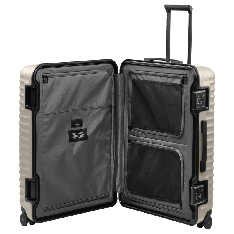 TITAN OVERSEAS - Trolley de 4 ruedas 75 cm (moonstone grey, 75 cm)