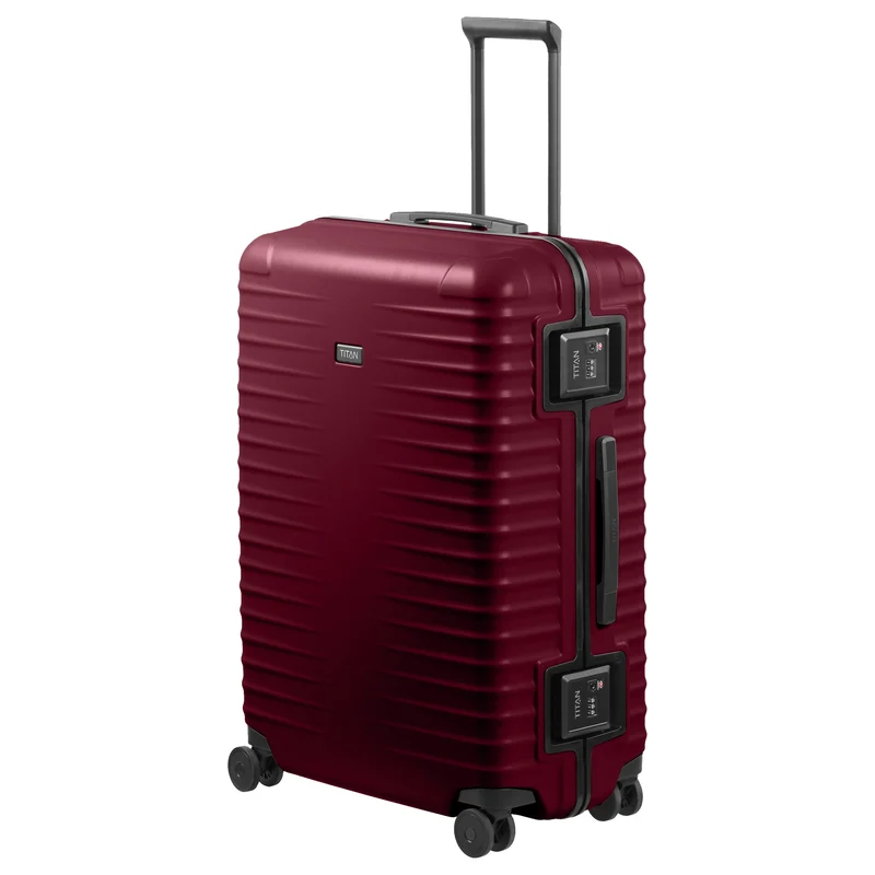 TITAN OVERSEAS - Trolley de 4 ruedas 75 cm (emberwood red, 75 cm)