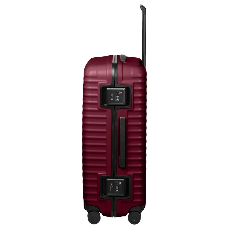 TITAN OVERSEAS - Trolley de 4 ruedas 75 cm (emberwood red, 75 cm)
