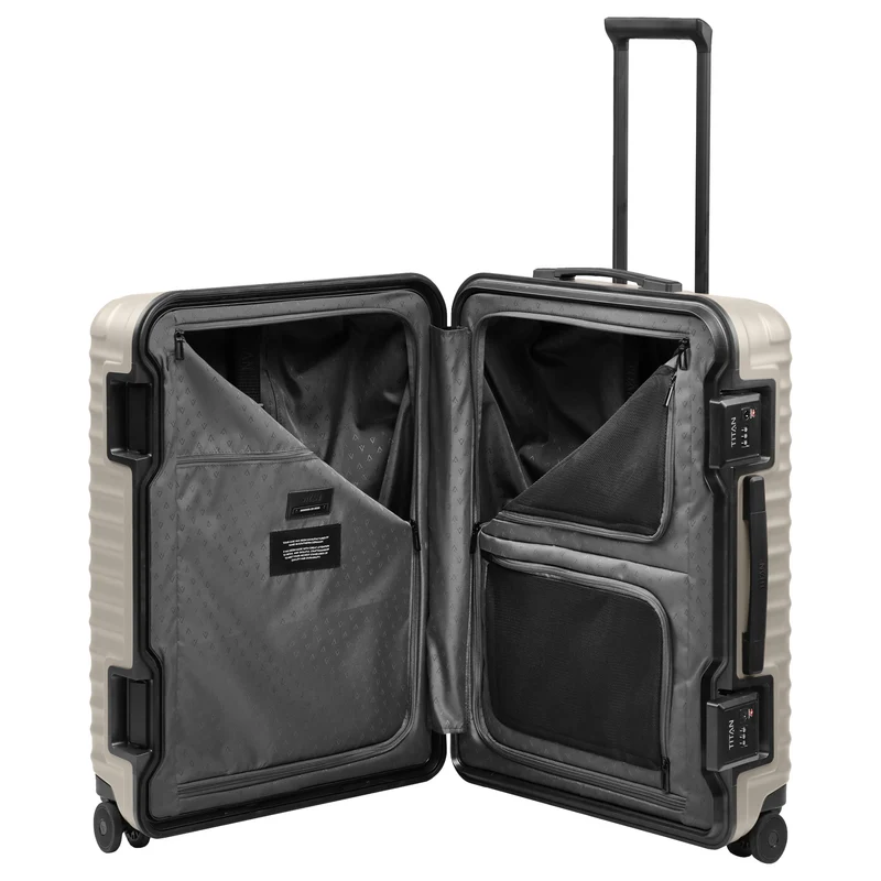 TITAN OVERSEAS - Trolley de 4 ruedas M+ (moonstone grey, 69 cm (M+))