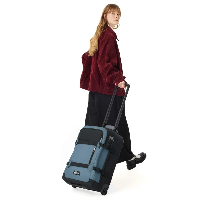 Eastpak Transit'r Pro - Bolsa de viaje con ruedas S 55 cm (blue pro coated)