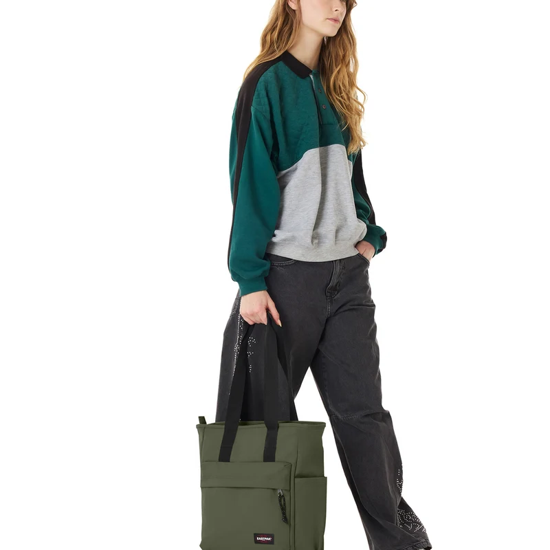 Eastpak Tote Pocket 23 - Bolsa de viaje 39 cm (dark khaki)