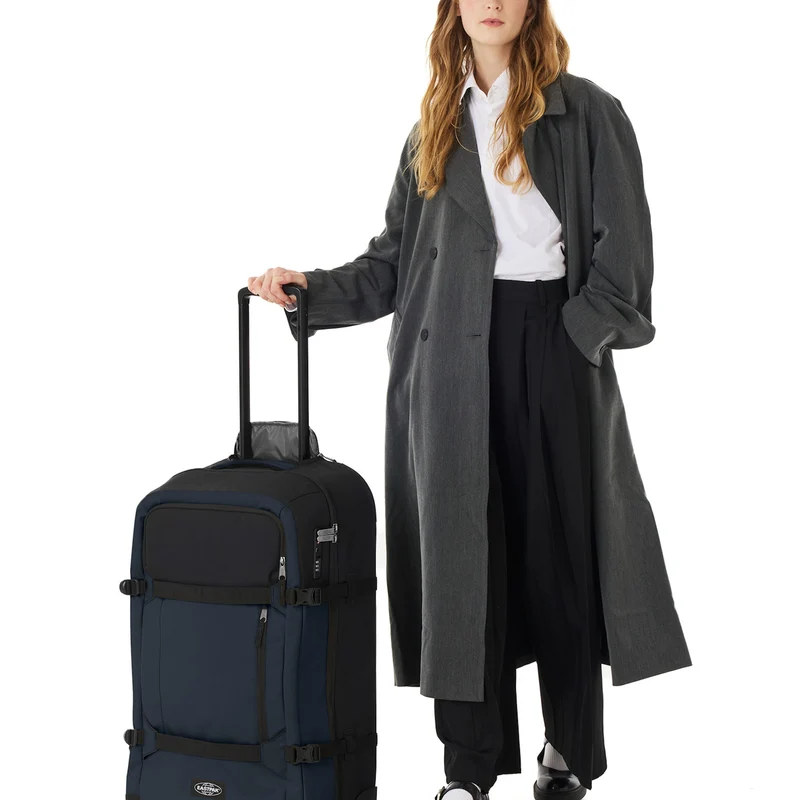 Eastpak Transit'r Pro - Bolsa de viaje con ruedas 71 cm (navy pro coated)