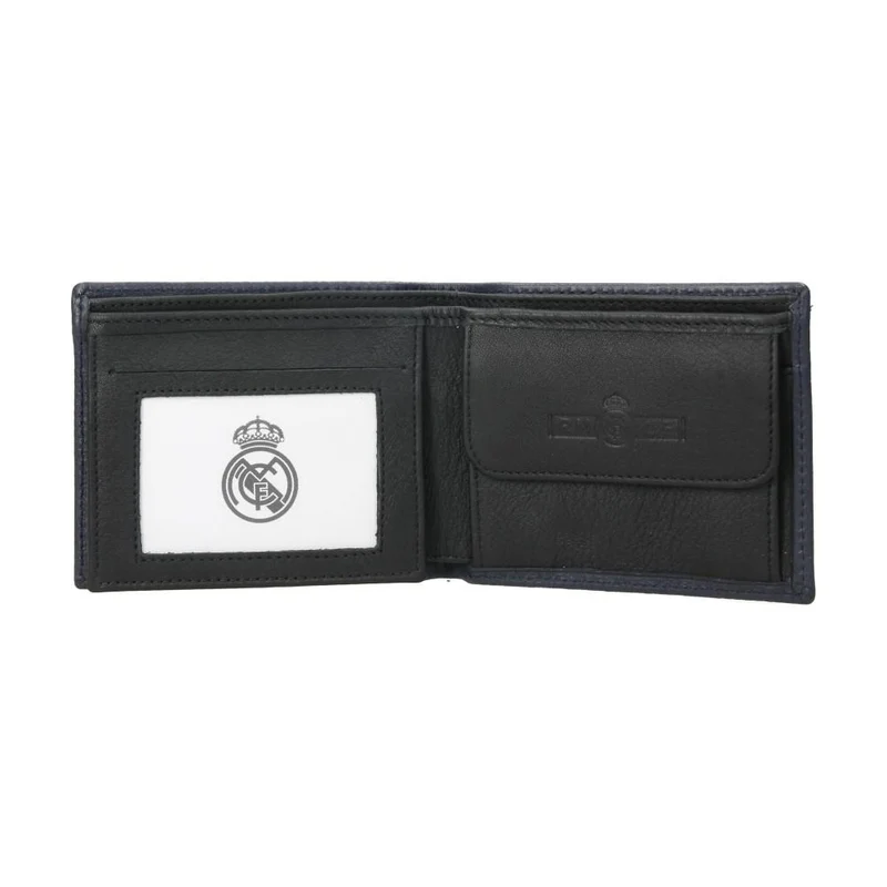 Cartera Champieons De Piel Real Madrid