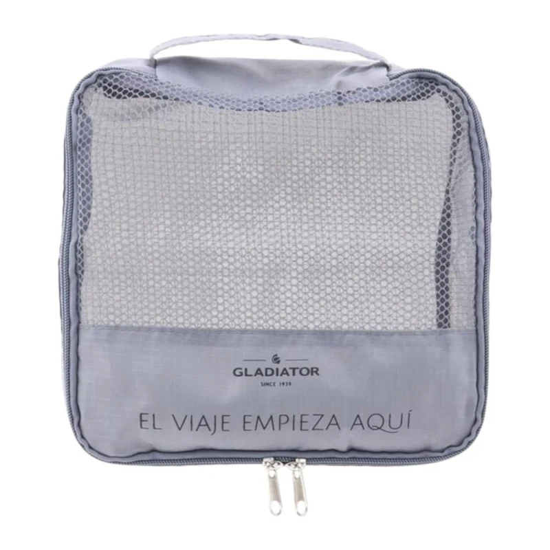 Set 6 Organizadores Maleta Gris Viaje