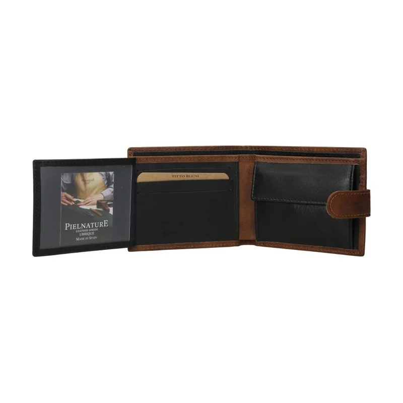 Cartera De Piel Country Titto Bluni