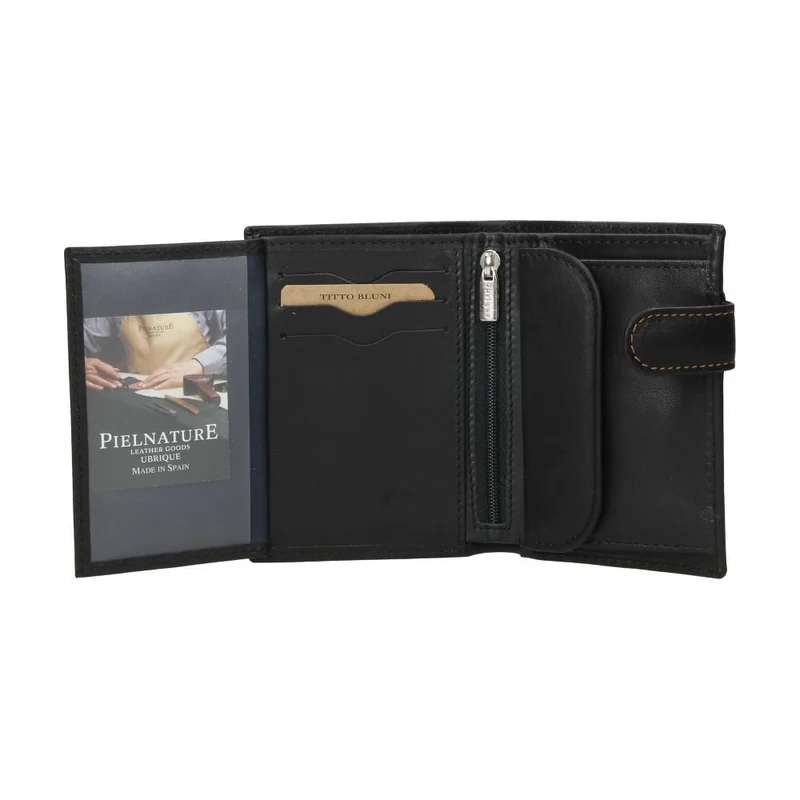 Cartera De Piel Nature Titto Bluni