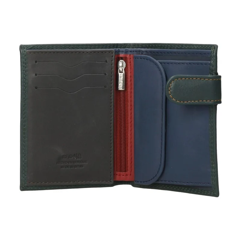Cartera Casual De Piel Para Hombre Titto Bluni