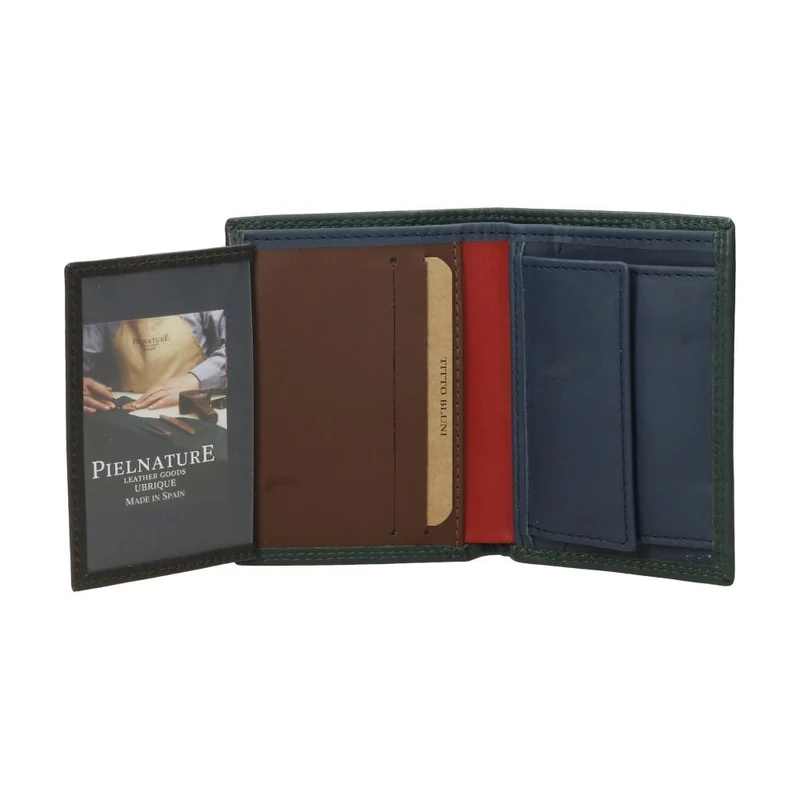 Cartera Casual De Piel Para Hombre Titto Bluni