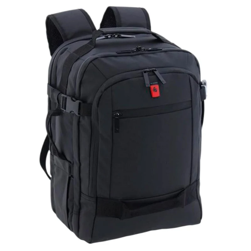 Mochila Bajo Asiento Gladiator Artic Negra 40x30x20 para Vueling