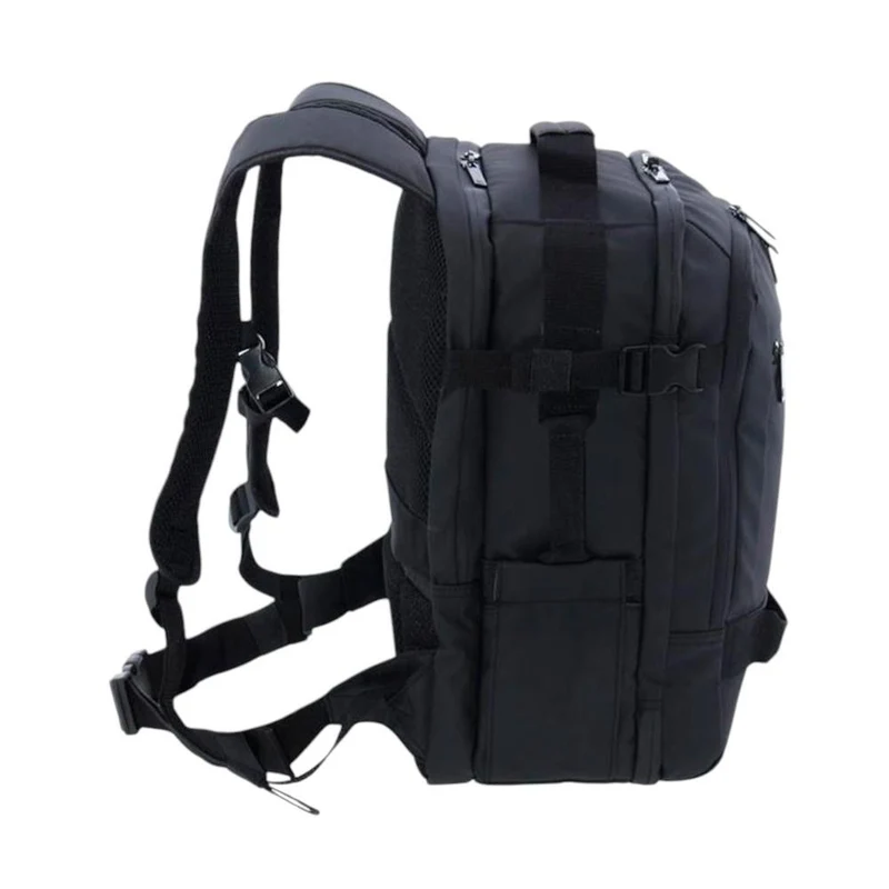 Mochila Bajo Asiento Gladiator Artic Negra 40x30x20 para Vueling