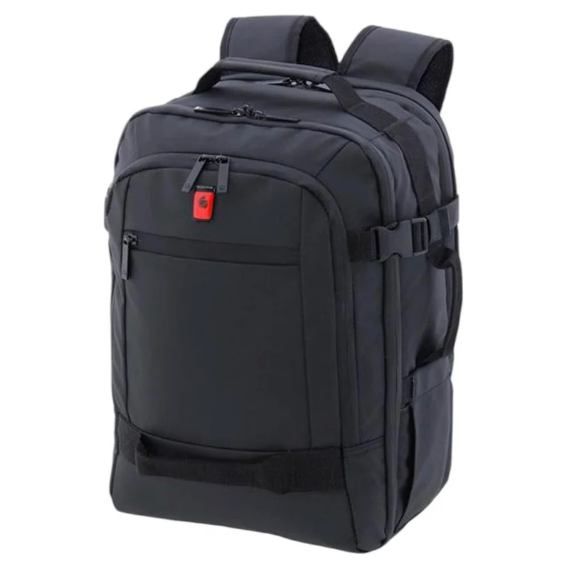Mochila Bajo Asiento Gladiator Artic Negra 40x30x20 para Vueling