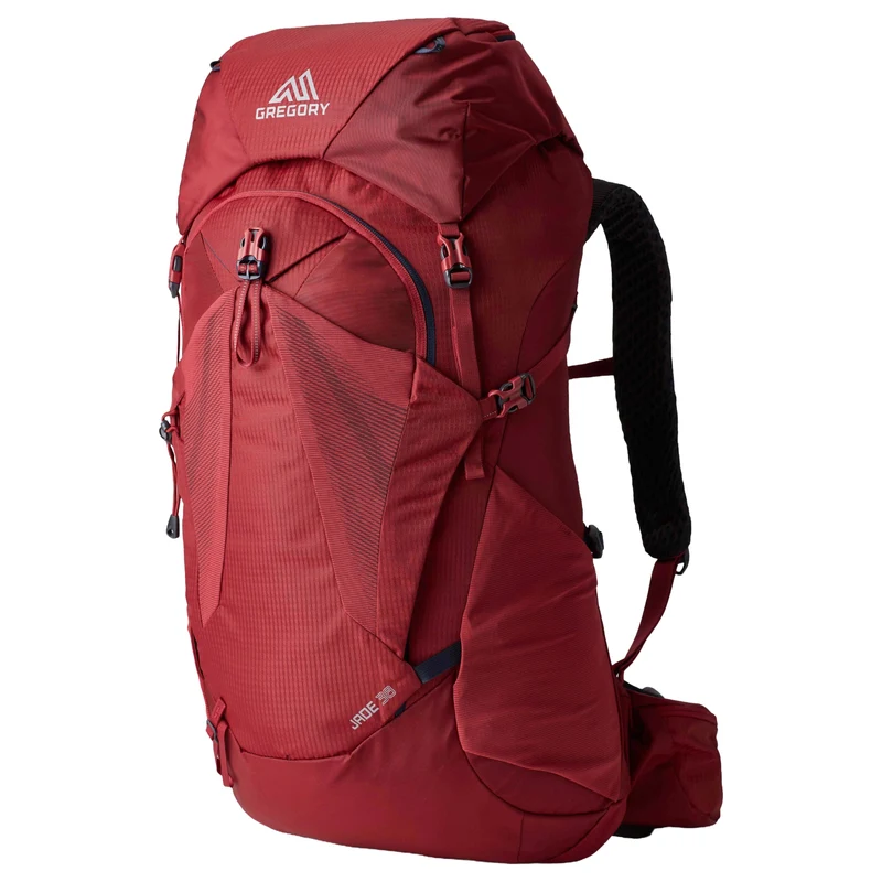 Gregory Jade 38 SM/MD - Mochila de senderismo para mujer 60 cm (ruby red, SM/MD)
