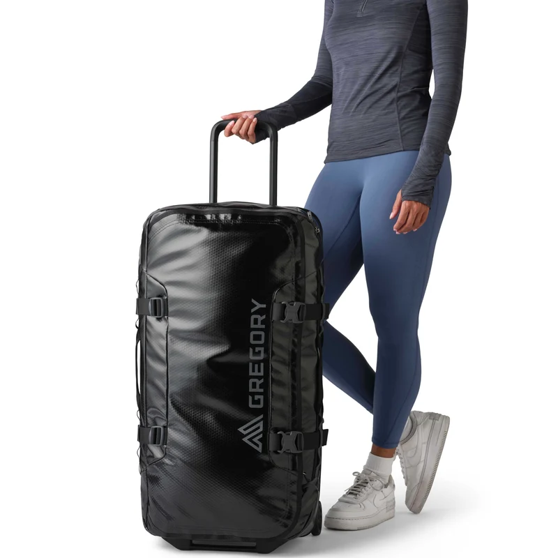 Gregory Alpaca 100L - Bolsa de viaje con ruedas 81 cm (obsidian black)