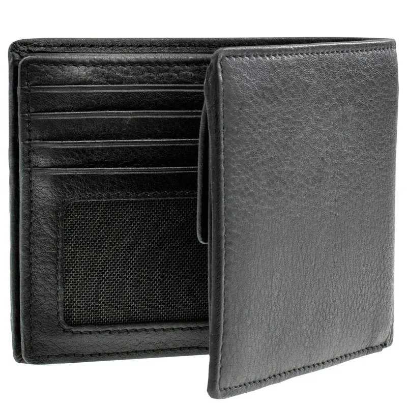 Strellson Harrison - Cartera BillFold 8cc 12 cm (black)