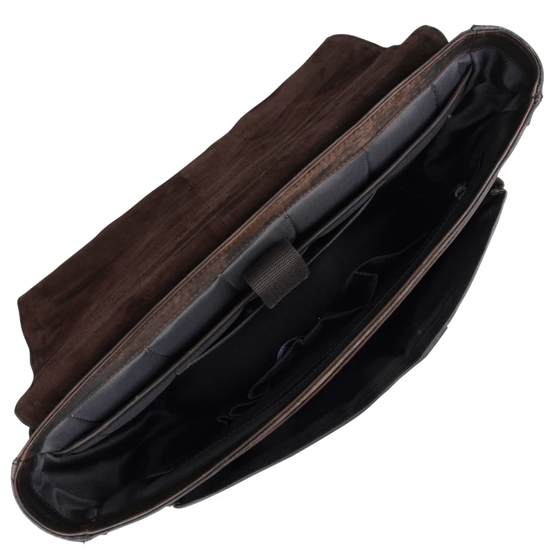 Strellson Brick Lane Jim - Bolso mensajero L 40 cm (dark brown)