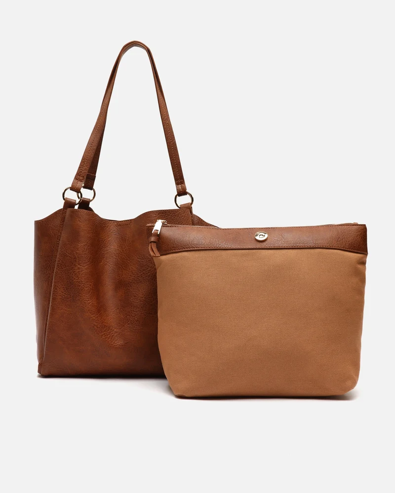 Mairena bolso shopper grande con bolsa en el interior