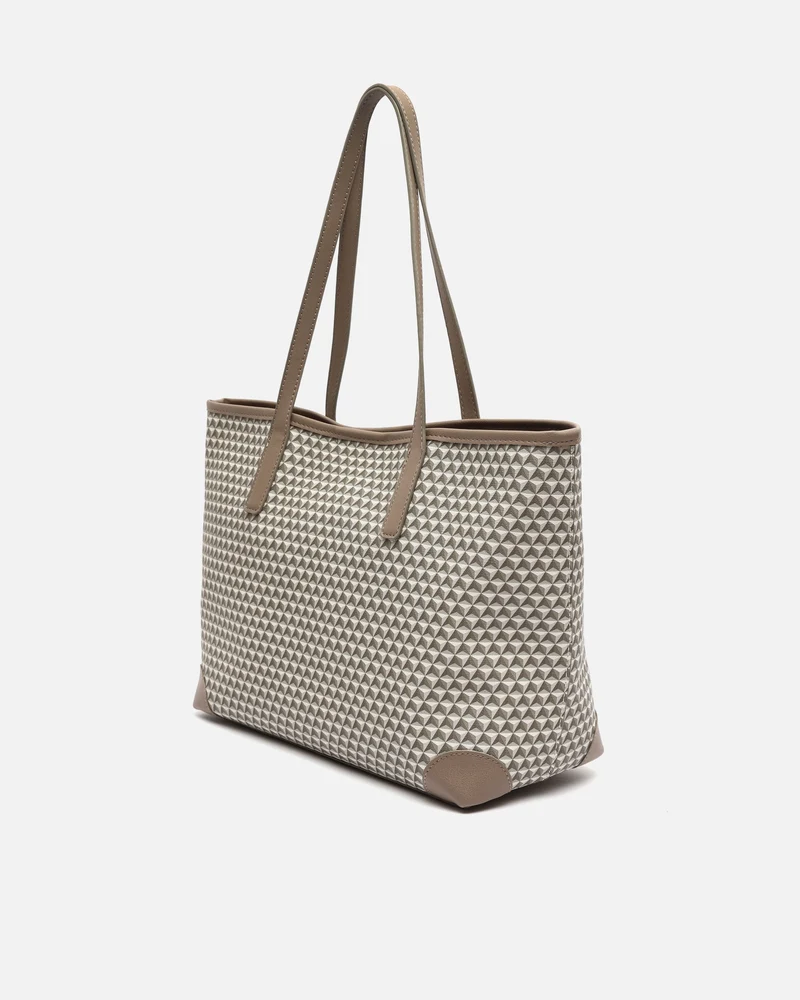 Metri bolso shopper grande estampado con bolsa interior extraíble ED.