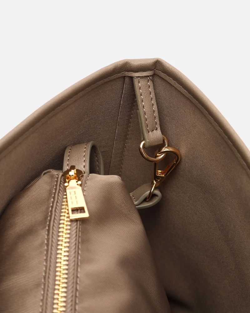 Metri bolso shopper grande estampado con bolsa interior extraíble ED.