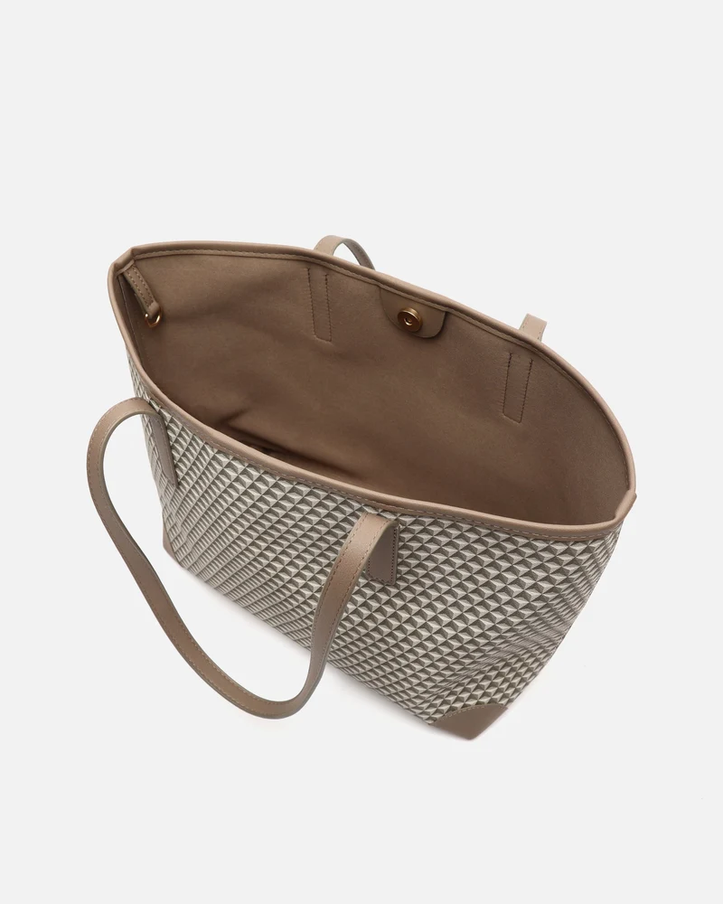 Metri bolso shopper grande estampado con bolsa interior extraíble ED.