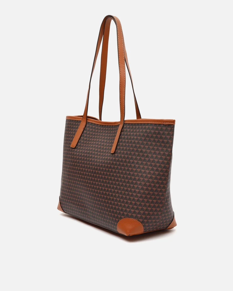 Metri bolso shopper grande estampado con bolsa interior extraíble ED.