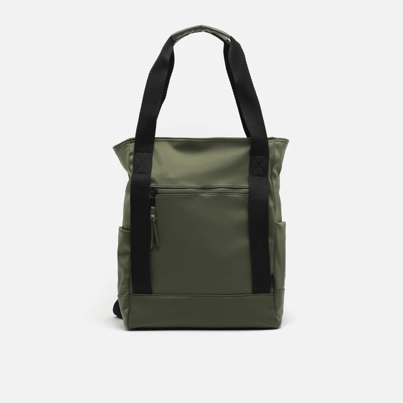 Domico mochila grande de nylon para portátil (13,3 pulgadas) y con asa de mano ED.