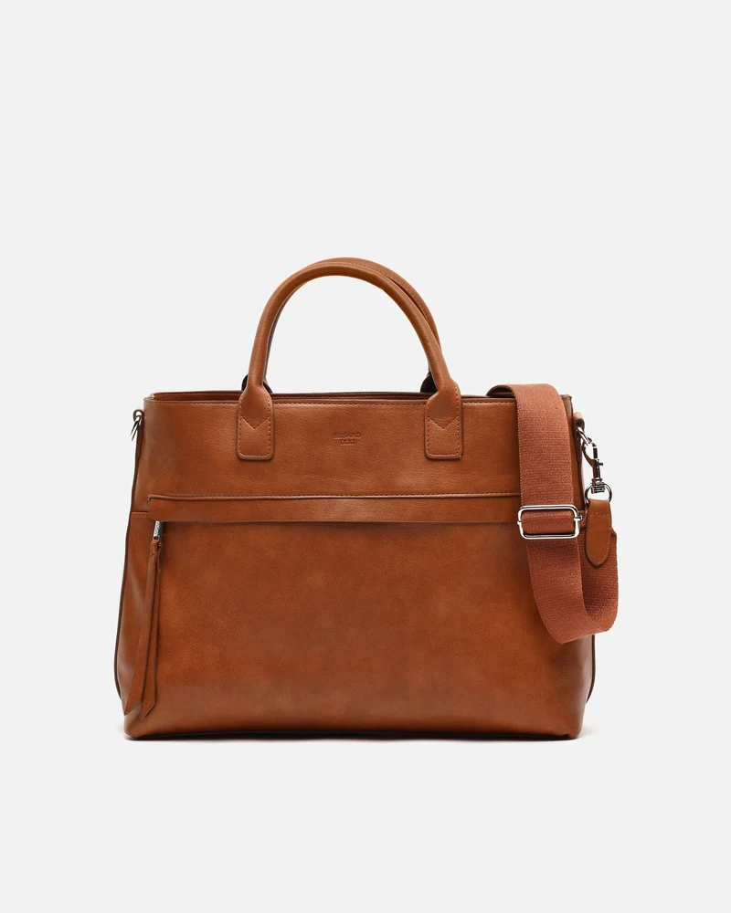 Nestoria bolso tote mediano con bolsa interior y asa bandolera extraíble ED.