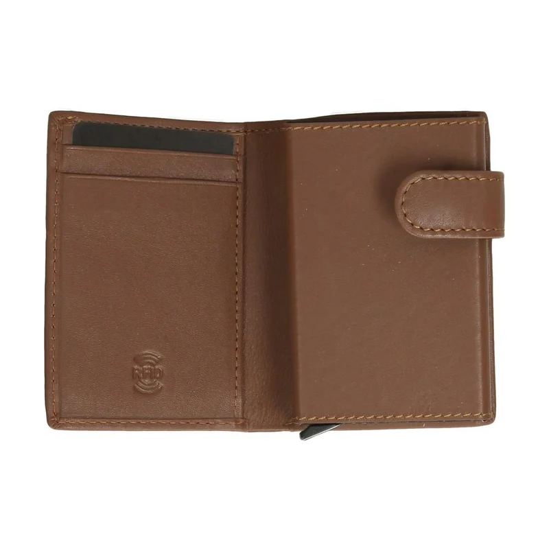 Cartera De Piel "RFID Aluminio" J.L Piel
