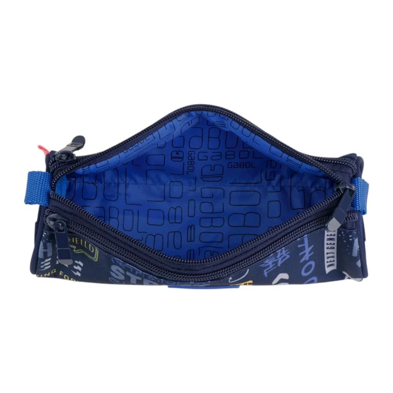 Estuche Cremalleras Skull Gabol