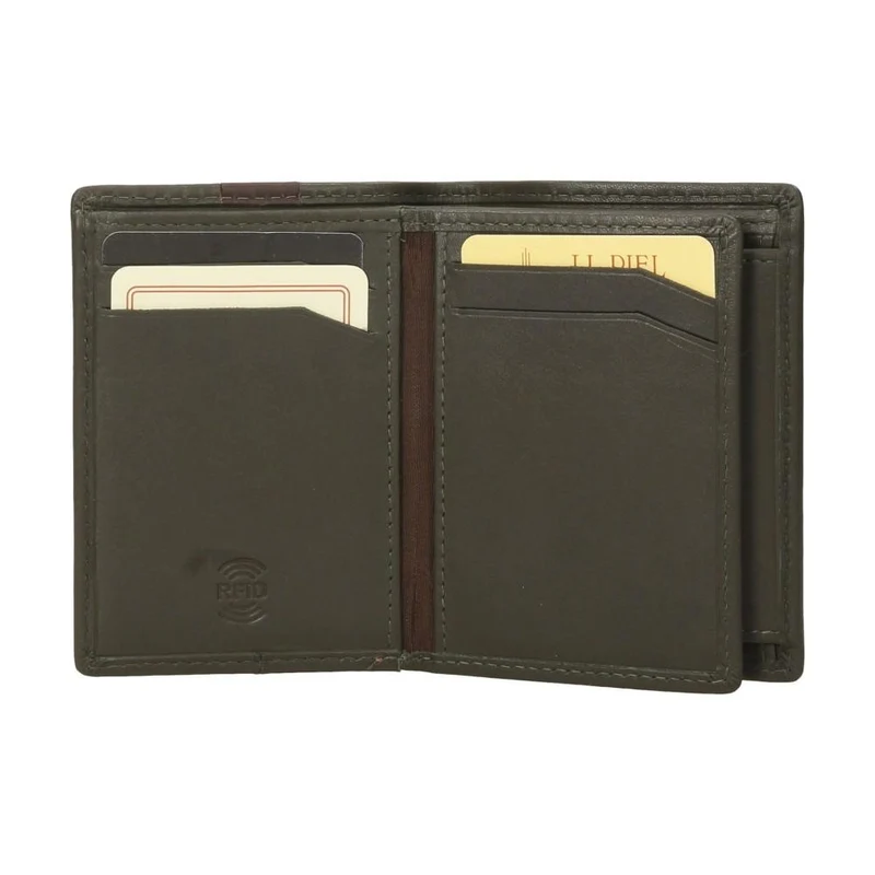 Cartera De Piel Oxford J.L Piel