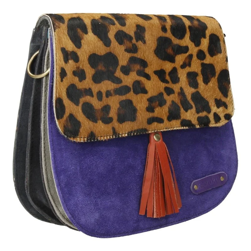 Bolso De Piel Rose Print Soruka