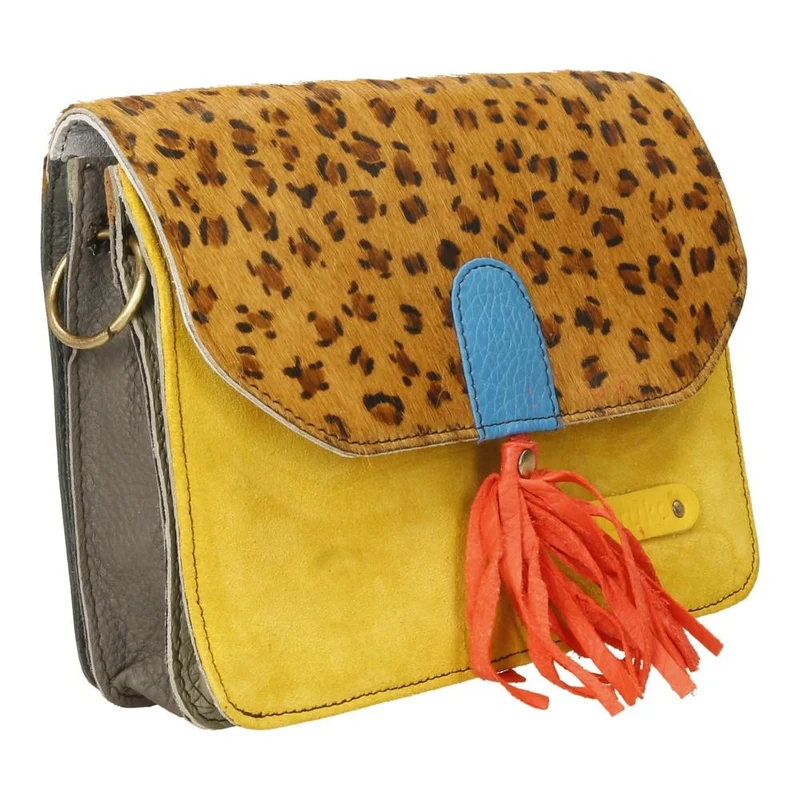 Bolso Bandolera De Piel Claire Soruka